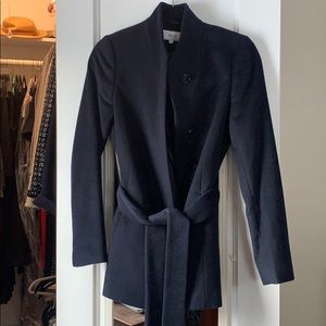 Reiss belted jacket with belt